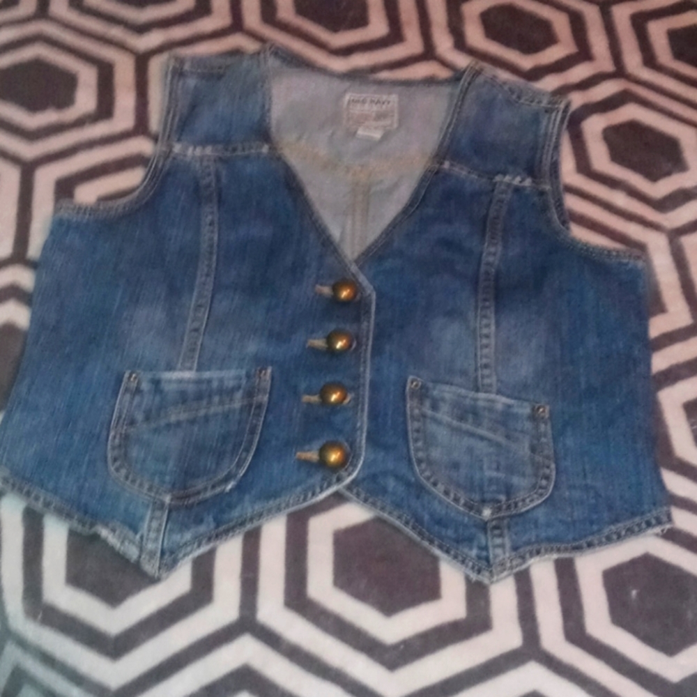 Jean Jacket Vest